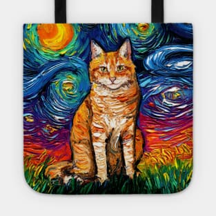 Orange Tabby Night 2 Tote