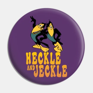 Heckle and Jeckle - Old Cartoon Pin