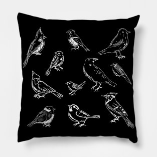 Sparrow House Sparrow Bird Conservation Gift Pillow