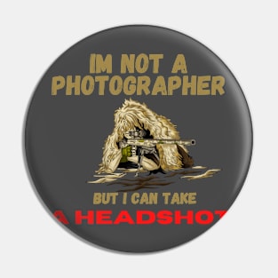 i'm not a photographer but i can take a headshot Pin