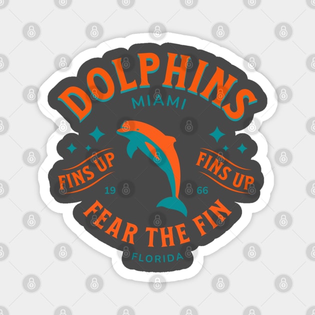 Miami Dolphins Magnet by lakokakr