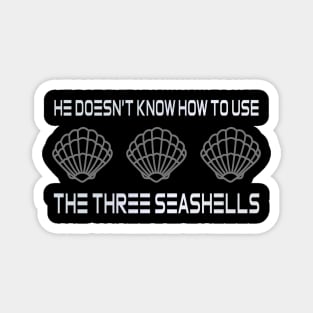 Three Seashells Magnet