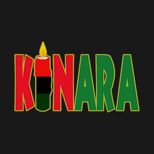 Kwanzaa Kinara Candle T-Shirt