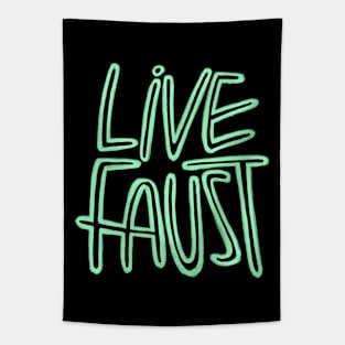 Live Fast, Pun, Goethe, Live Faust Tapestry