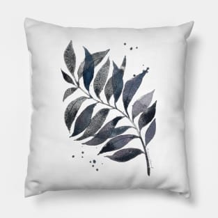 Watercolor Palm Leaf Pillow