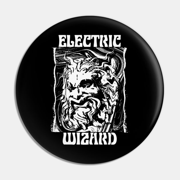 Electric Wizard Trippy Pin by Wave Of Mutilation