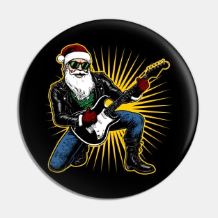 Santa is a rocker Pin