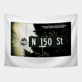 150th Street, Shoreline, Washington by Mistah Wilson Tapestry