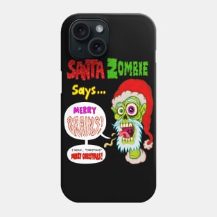 Santa Zombie Phone Case