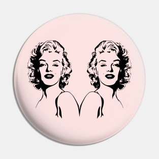 Reflexion Cartoon Pin