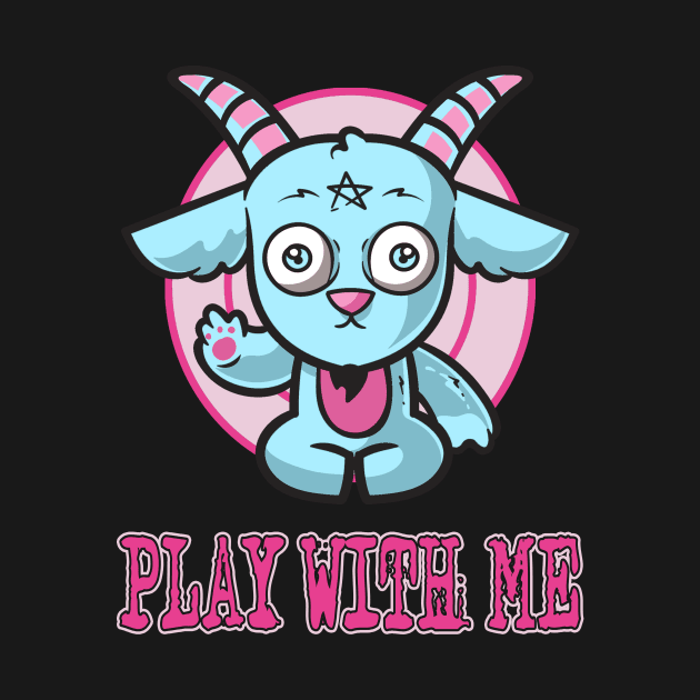 Kawaii Play With Me Baphomet by pa2rok