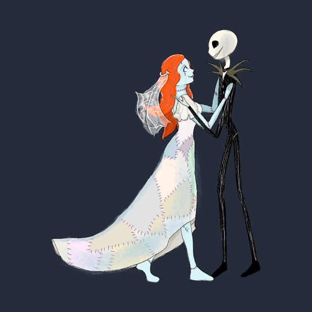 Jack and Sally Romance by KP's Door