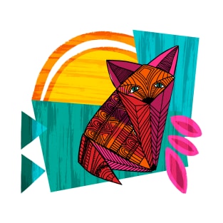 Origami Fox T-Shirt