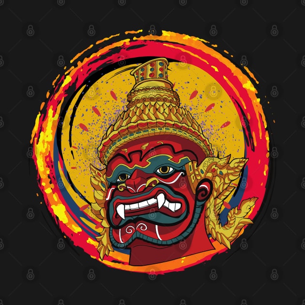 Red Giant of Thailand Yaksha by 4AprilShop