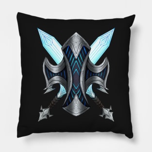 Futuristic Shield Pillow