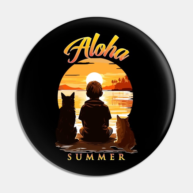 Aloha Summer Pin by Yopi