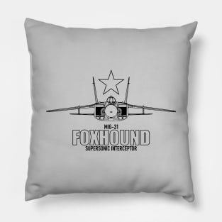 Mig-31 Foxhound Pillow