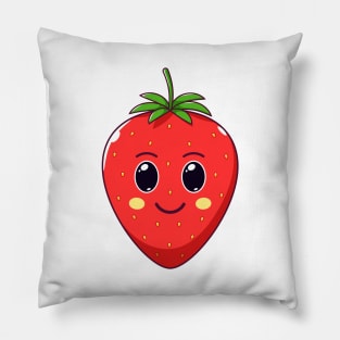 Cute Kawaii Strawberry Pillow