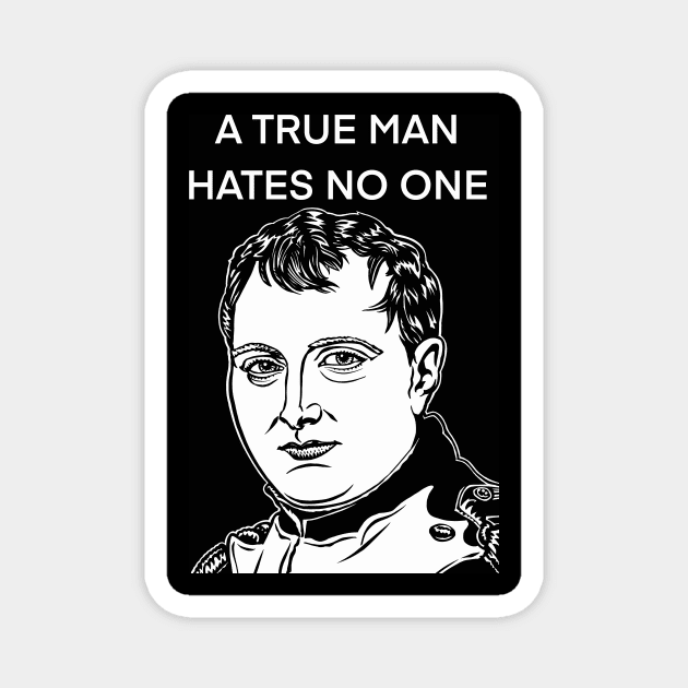 NAPOLEON quote .5 - ink portrait Magnet by lautir