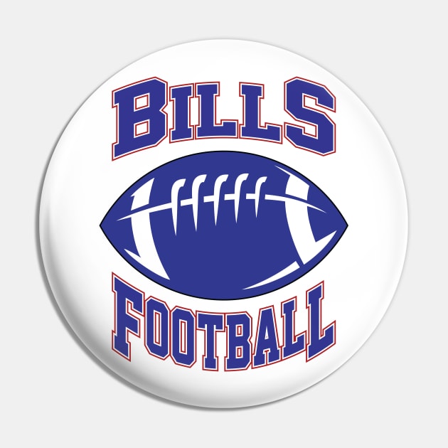 Buffalo Bills Football Club Pin by Cemploex_Art