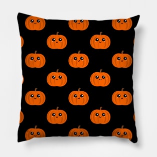 Cute Pumpkins Pattern Pillow