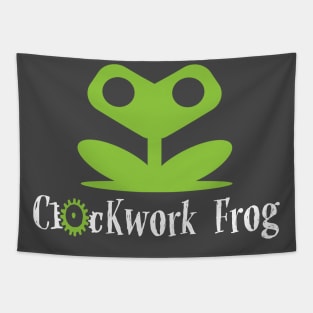 Clockwork Frog Tapestry