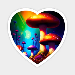 Love mushrooms Magnet