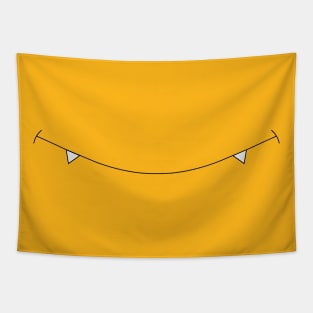 Smile mouth, 2 teeth Tapestry