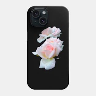 Pale Pink Roses Phone Case