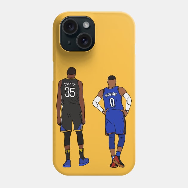 Kevin Anteater And Russell Westbrook Phone Case by rattraptees