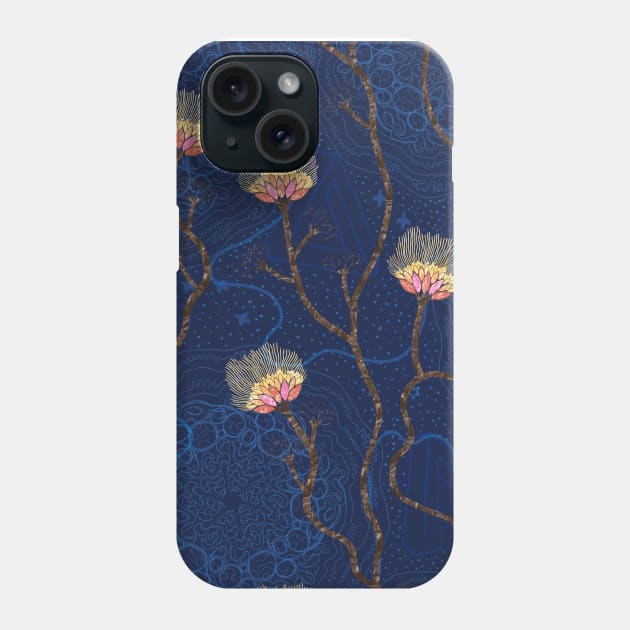 Night Flowers Phone Case by lazykite