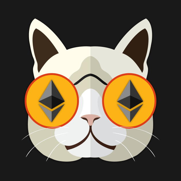 Ethereum Cat Hipster by mangobanana