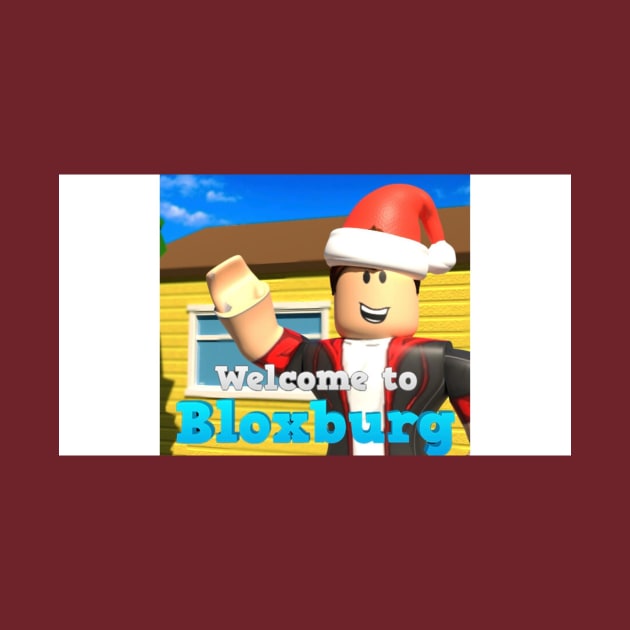 Bloxburg Christmas Waving Tom Merch by BasicallyBloxburg