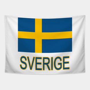 The Pride of Sweden - Swedish Flag and Language Tapestry