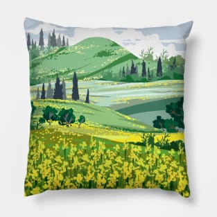 Beautiful Outdoor Scenery Pillow