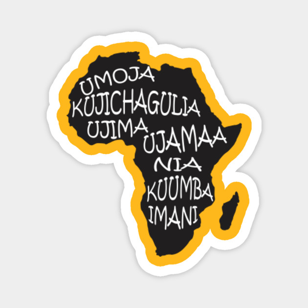 Kwanzaa Africa Map Black Ancestry Heritage Holiday Kwanzaa Africa Map Black Magnet Teepublic Uk