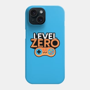 Level Zero Logo - Large Logo Phone Case