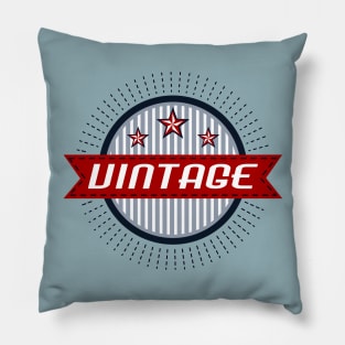 Vintage Logo Pillow