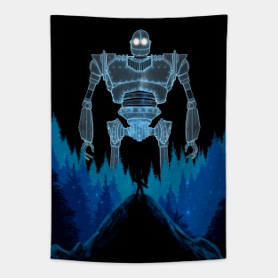Big iron robot Tapestry