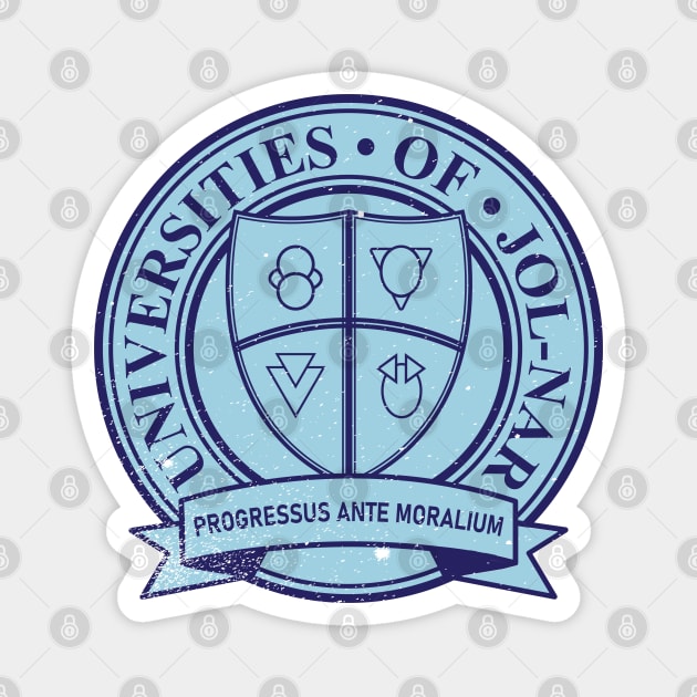 Universities of Jol-Nar Magnet by bintburydesigns