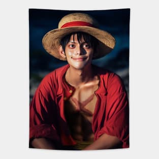 Realistic Luffy Tapestry