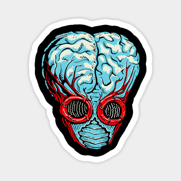 METALUNA Magnet by THE HORROR SHOP