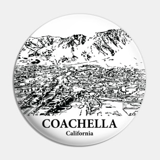 Coachella - California Pin