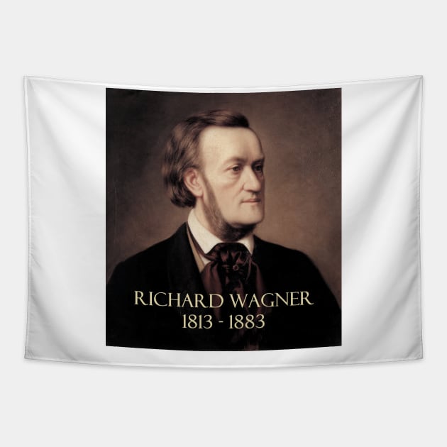 Great Composers: Richard Wagner Tapestry by Naves