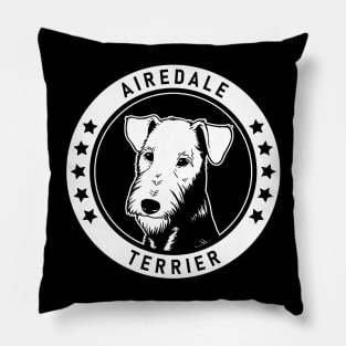 Airedale Terrier Fan Gift Pillow