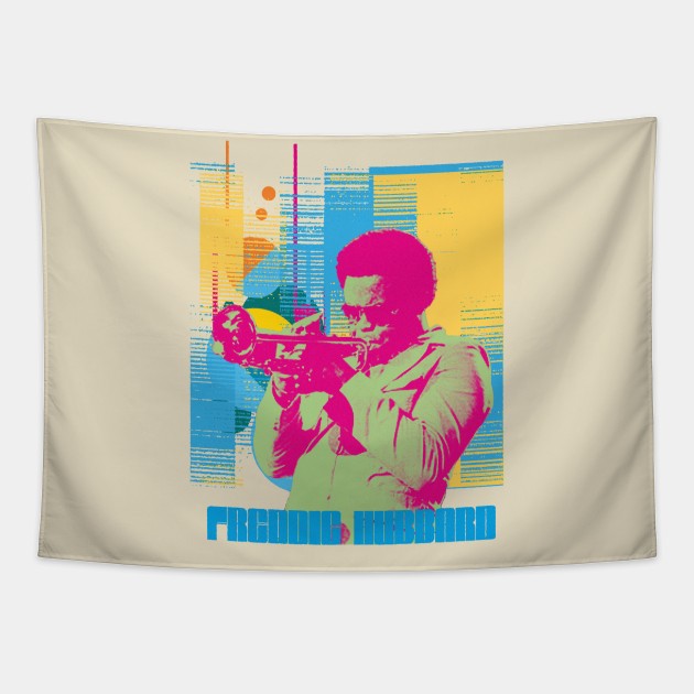 Freddie Hubbard Tapestry by HAPPY TRIP PRESS