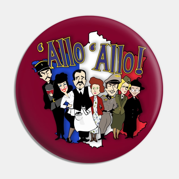 'Allo 'Allo! (HAODS 2019) Pin by MarinasingerDesigns