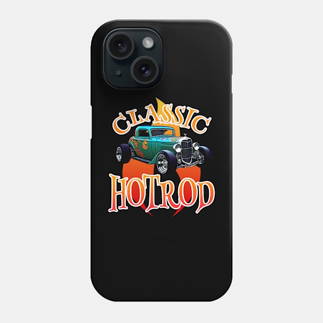 Hotrod Phone Case by Tezatoons