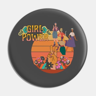 Girl power Pin