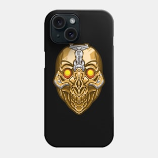 POOPED SKULL ROBO Phone Case